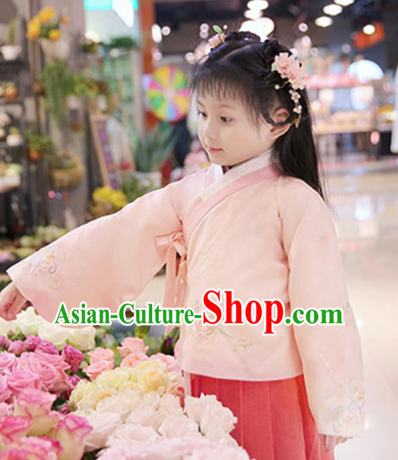 Chinese Ancient Palace Lady Hanfu Han Dynasty Imperial Concubine Queen Embroidered Historical Costumes