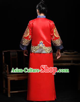 Traditional Chinese Wedding Costumes Traditional Xiuhe Suits Ancient Chinese bridal Full Dress