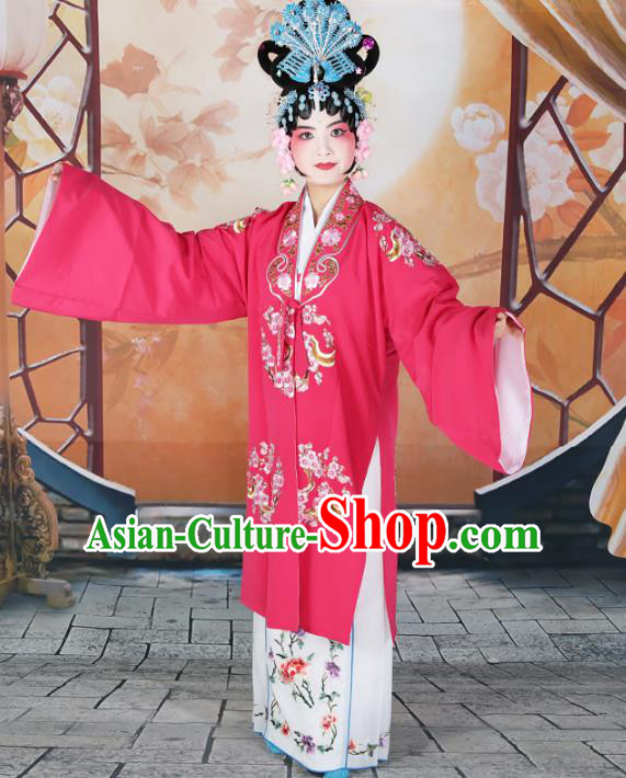 Traditional China Beijing Opera Costume Gifted Scholar Embroidered Robe and Hat Ancient Chinese Peking Opera Embroidery Clothing