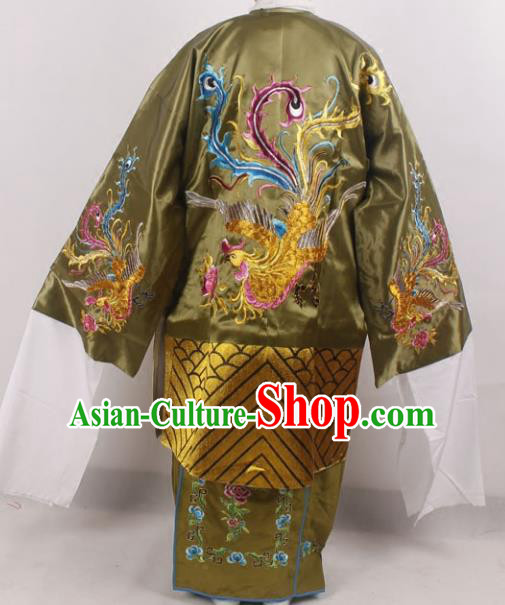 Traditional China Beijing Opera Costume Gifted Scholar Embroidered Robe and Hat Ancient Chinese Peking Opera Embroidery Clothing