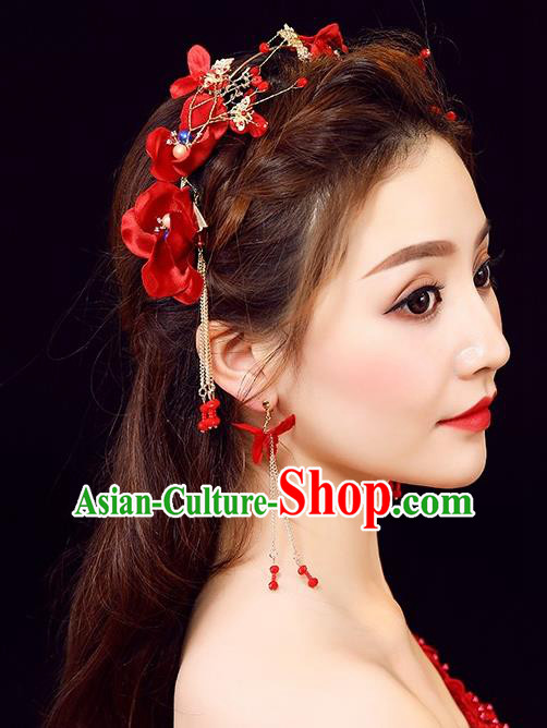 Chinese Ancient Style Hair Jewelry Accessories Cosplay Hairpins Headwear Headdress for Women