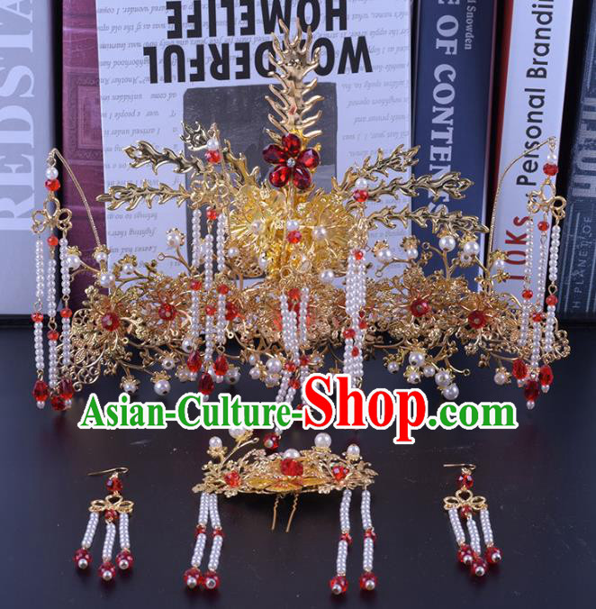 Chinese Ancient Style Hair Jewelry Accessories Cosplay Hairpins Headwear Headdress for Women