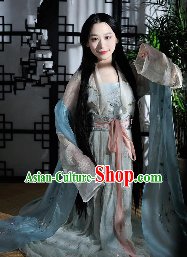 Traditional Chinese Song Dynasty Nobility Lady Costume Ancient Palace Lady Hanfu Dress for Women