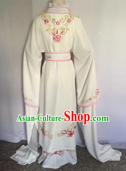 Traditional China Beijing Opera Costume Gifted Scholar Embroidered Robe and Hat Ancient Chinese Peking Opera Embroidery Clothing