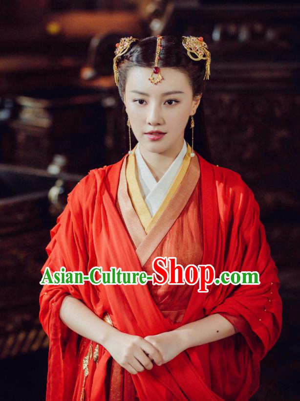 Legend Of Fu Yao Chinese Ancient Costumes Traditional Queen Hanfu Dress