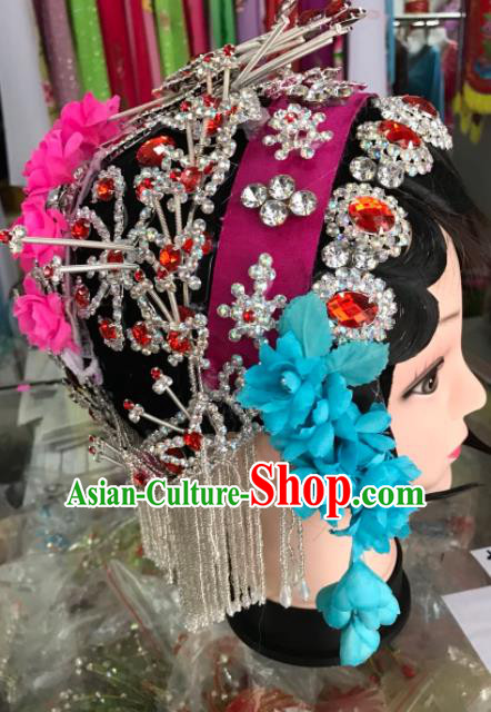 Traditional China Beijing Opera Costume Gifted Scholar Embroidered Robe and Hat Ancient Chinese Peking Opera Embroidery Clothing