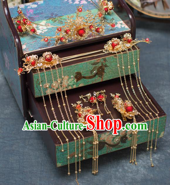 Chinese Ancient Style Hair Jewelry Accessories Cosplay Hairpins Headwear Headdress for Women