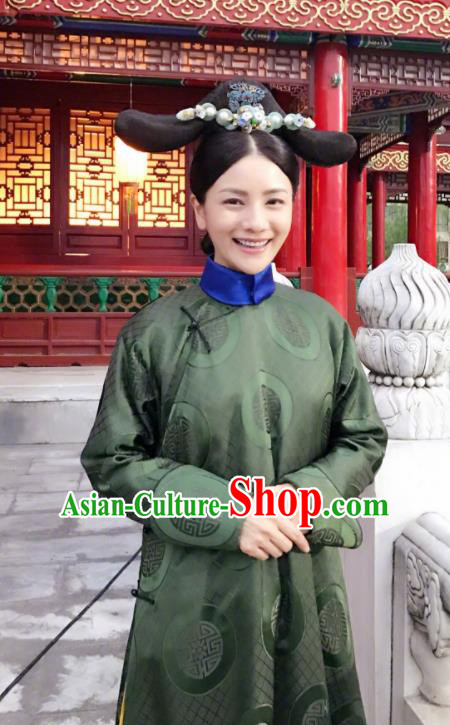 Ruyi Royal Love in the Palace Chinese Ancient Imperial Consort Costume and Headpiece Complete Set