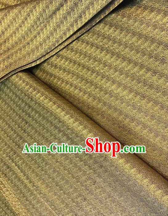 Asian Chinese Traditional Yellow Brocade Fabric Silk Fabric Chinese Fabric Material
