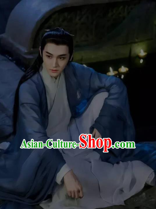 Chinese Ancient Peri Costumes Traditional Princess Swordsman Hanfu Dress