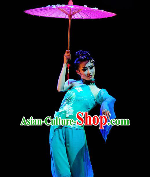 Traditional Chinese Fan Dance Folk Dance Costume Classical Yangko Dance Classical Dance Hair Accessories