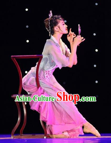 Chinese Traditional Folk Dance Ballet Costume Classical Dance Clothing for Women
