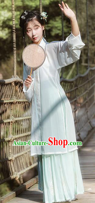 Chinese Ancient Palace Lady Hanfu Han Dynasty Imperial Concubine Queen Embroidered Historical Costumes
