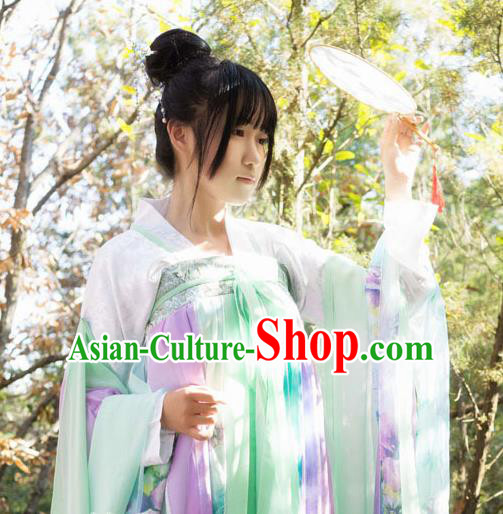 Chinese Ancient Palace Lady Hanfu Han Dynasty Imperial Concubine Queen Embroidered Historical Costumes