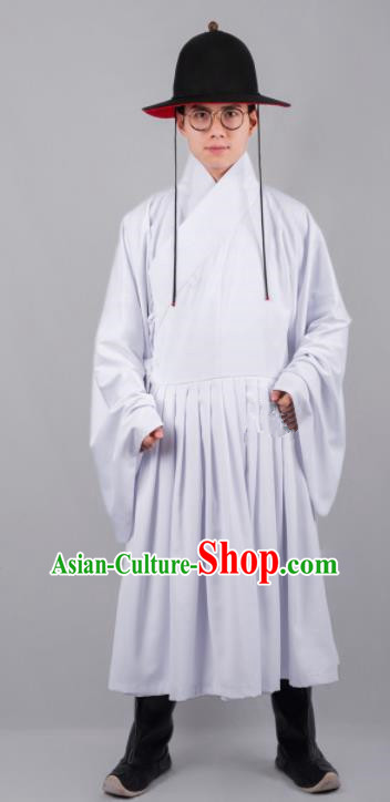 Chinese Ancient Swordsman Clothing Traditional Ming Dynasty Imperial Bodyguard Costumes for Men