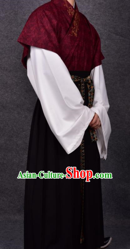 Chinese Ancient Hanfu Ming Dynasty Embroidered Historical Costumes