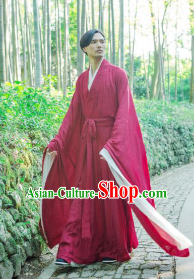 Chinese Ancient Hanfu Traditional Jin Dynasty Embroidered Historical Costumes