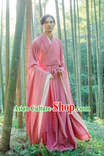 Chinese Ancient Hanfu Traditional Jin Dynasty Embroidered Historical Costumes