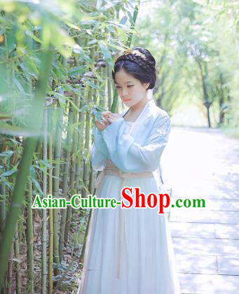 Chinese Ancient Palace Lady Hanfu Han Dynasty Imperial Concubine Queen Embroidered Historical Costumes