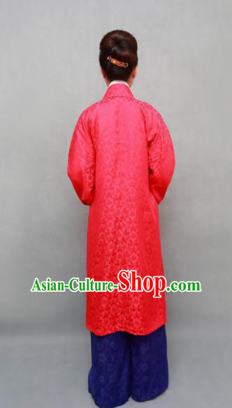 Chinese Ancient Hanfu Traditional Jin Dynasty Embroidered Historical Costumes