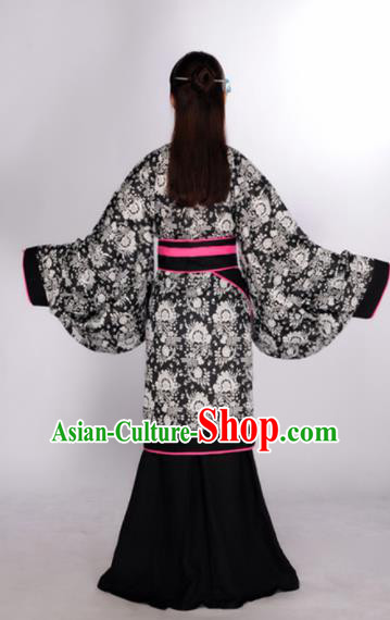 Chinese Ancient Hanfu Traditional Jin Dynasty Embroidered Historical Costumes