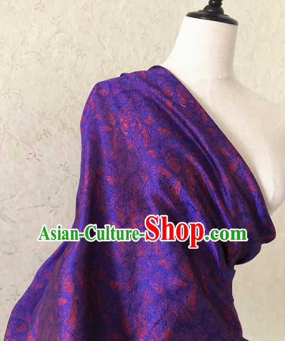 Chinese Traditional Flower Silk Fabric Brocade Embroidered Fabric Dress Material