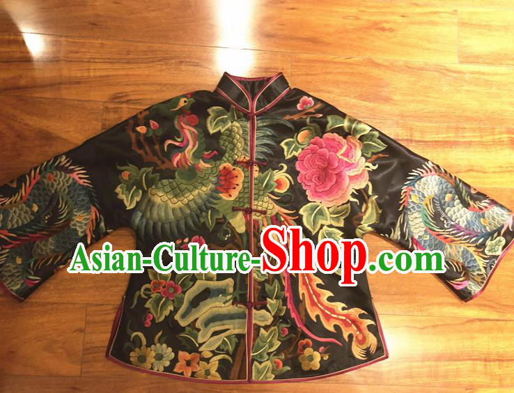 Chinese Traditional Flower Silk Fabric Brocade Embroidered Fabric Dress Material