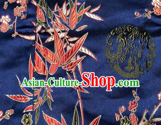 Chinese Traditional Flower Silk Fabric Brocade Embroidered Fabric Dress Material