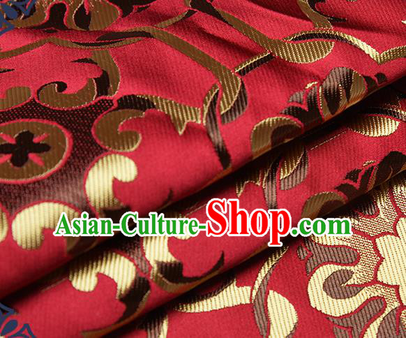 Chinese Traditional Tang Suit Nanjing Brocade Fabric Silk Cloth Cheongsam Material Drapery