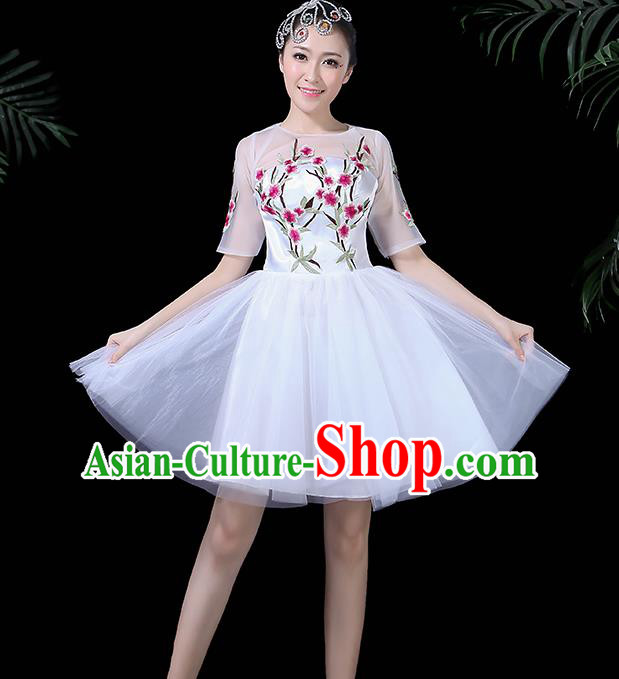Traditional Chinese Fan Dance Folk Dance Costume Classical Yangko Dance Classical Dance Dress