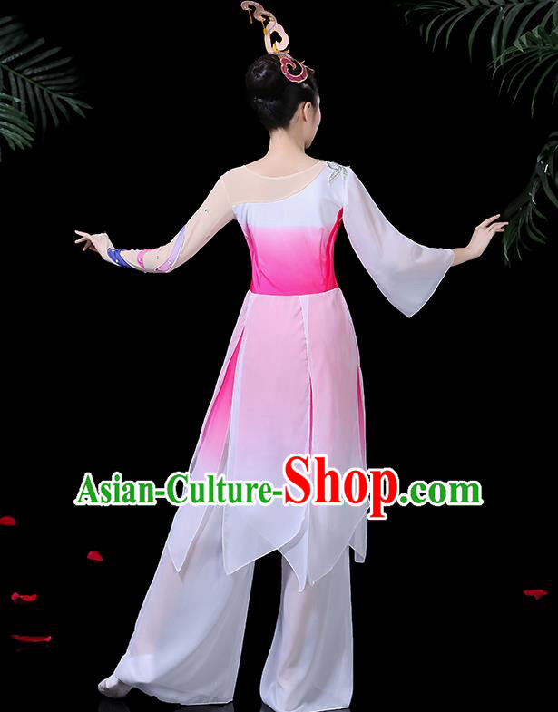 Traditional Chinese Fan Dance Folk Dance Costume Classical Yangko Dance Classical Dance Dress