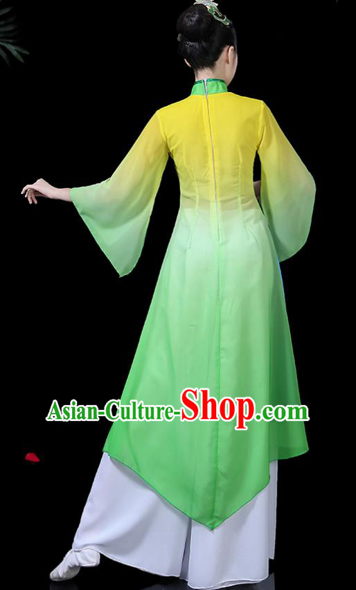 Traditional Chinese Fan Dance Folk Dance Costume Classical Yangko Dance Classical Dance Dress