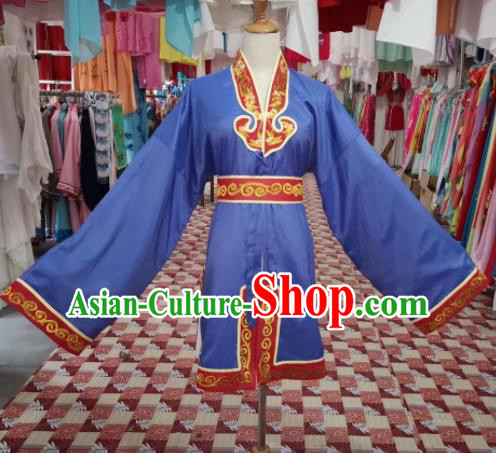 Chinese Traditional Beijing Opera Servant Costume Peking Opera Clown Clothing for Adults