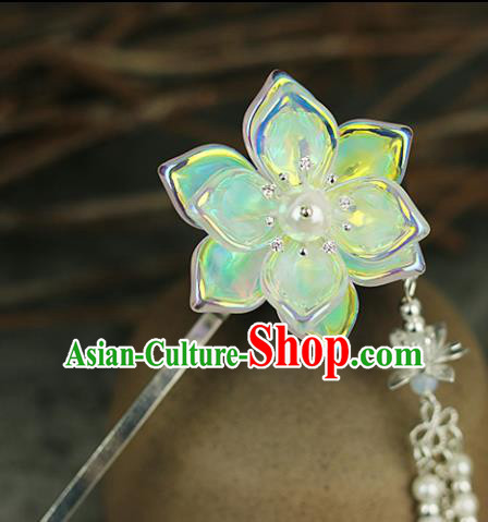 Handmade Chinese Traditional Flower Hairpins Traditional Classical Hanfu Hair Accessories for Women