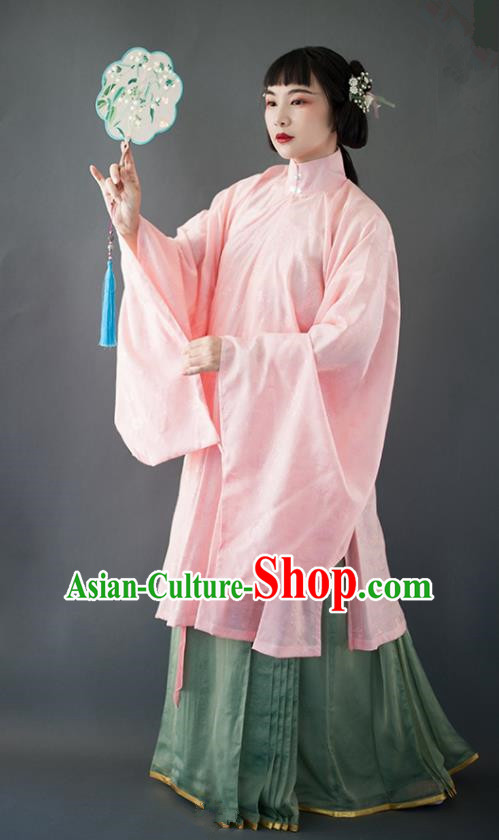 Chinese Traditional Ming Dynasty Nobility Lady Historical Costumes Ancient Palace Princess Hanfu Dress for Women
