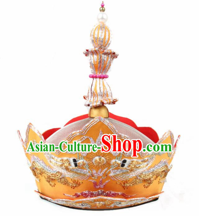 Chinese Traditional Buddhist Hats Buddhism Hair Accessories Master Hat