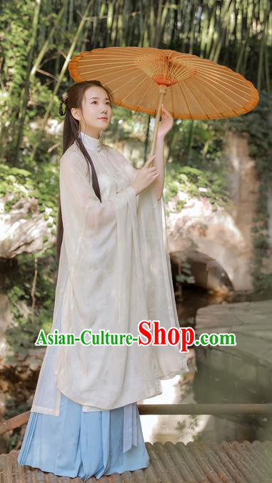 Traditional Chinese Ancient Rich Women Hanfu Dress Ming Dynasty Princess Silk Historical Costumes Complete Set