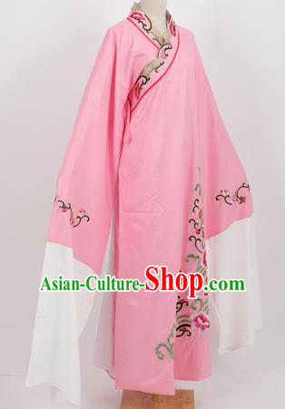 Professional Chinese Traditional Beijing Opera Niche Pink Robe Ancient Scholar Costume for Men