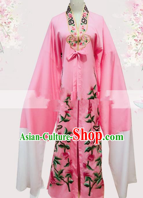 Professional Chinese Traditional Beijing Opera Niche Pink Cloak Ancient Nobility Childe Costume for Men