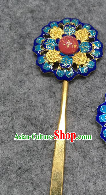 Chinese Ancient Palace Princess Hair Clip Traditional Hair Accessories Hanfu Hairpins for Women