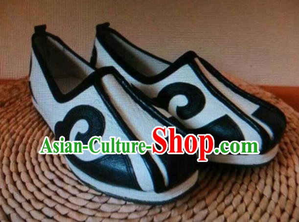 Chinese Kung Fu Shoes Mens Shoes Opera Shoes Hanfu Shoes Embroidered Shoes Monk Shoes
