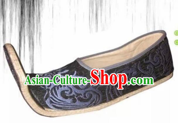 Chinese Kung Fu Shoes Mens Shoes Opera Shoes Hanfu Shoes Qin Dynasty Embroidered Shoes Monk Shoes
