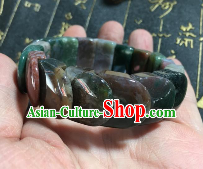Chinese Traditional Hanfu Bangle Accessories Ancient Princess Jade Bracelet for Women