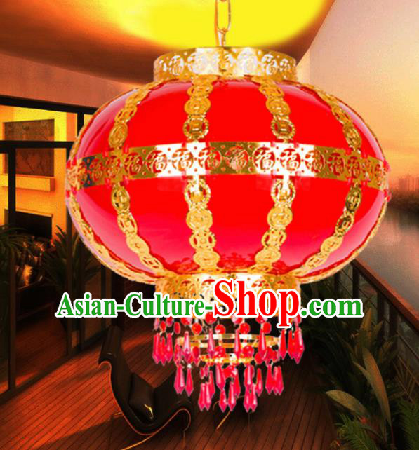 Handmade Traditional Chinese New Year Red Lantern Hanging Lantern Asian Palace Ceiling Lanterns Ancient Lantern