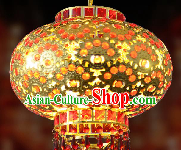 Chinese Traditional New Year Palace Lantern Handmade Hanging Lantern Asian Ceiling Lanterns Ancient Lamp