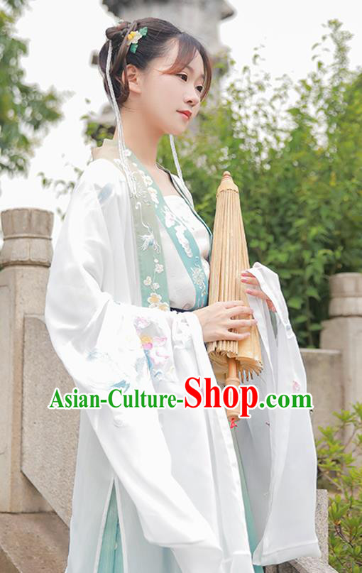 Traditional Chinese Song Dynasty Nobility Lady Hanfu Dress Ancient Royal Princess Historical Costumes for Women