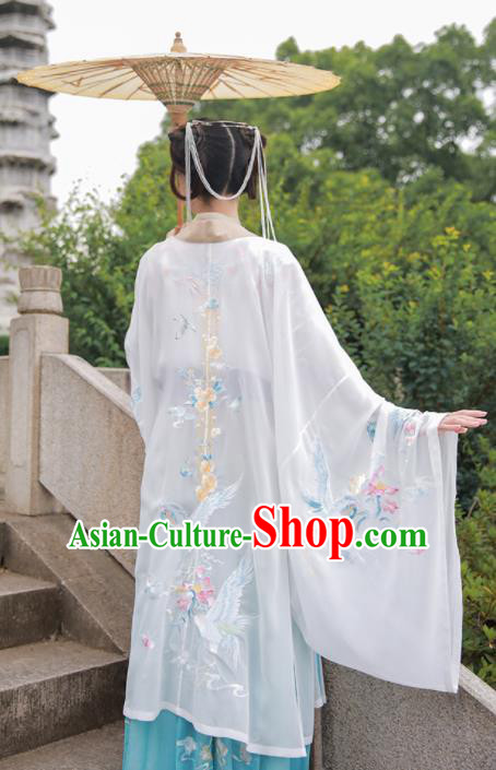 Traditional Chinese Song Dynasty Nobility Lady Hanfu Dress Ancient Royal Princess Historical Costumes for Women