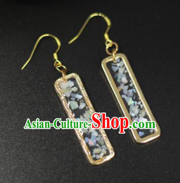 Traditional Chinese Handmade Court Ear Accessories Classical Tassel Earrings for Women