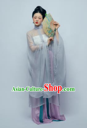 Traditional Chinese Ancient Nobility Mistress Hanfu Dress Ming Dynasty Royal Dowager Replica Costume for Women