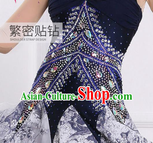 Top Grade Modern Dance Dress Ballroom Dance International Waltz Competition Costume for Women